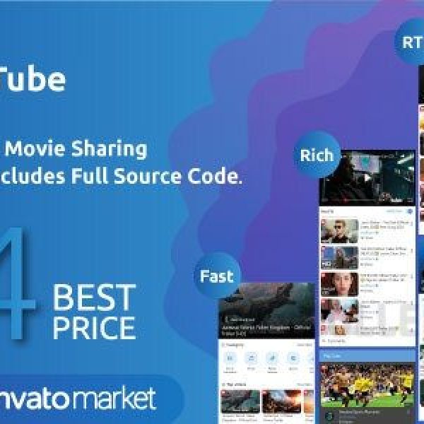 PlayTube – Application native Android de partage de vidéos