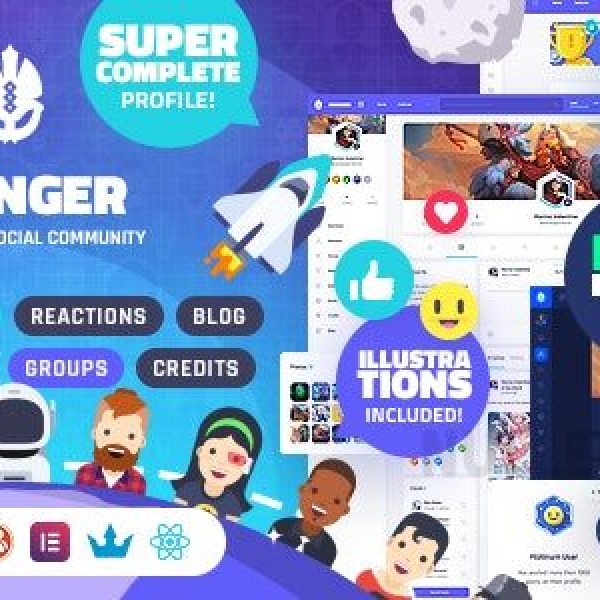 Vikinger – Communauté sociale BuddyPress et GamiPress